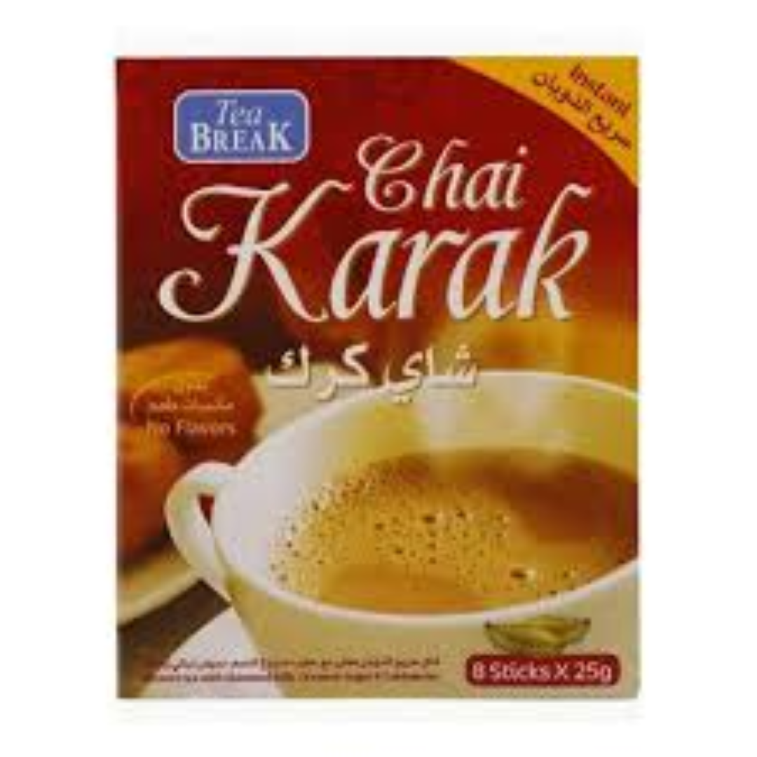 TEA BREAK INSTANT CHAI KARAK 8STX25G